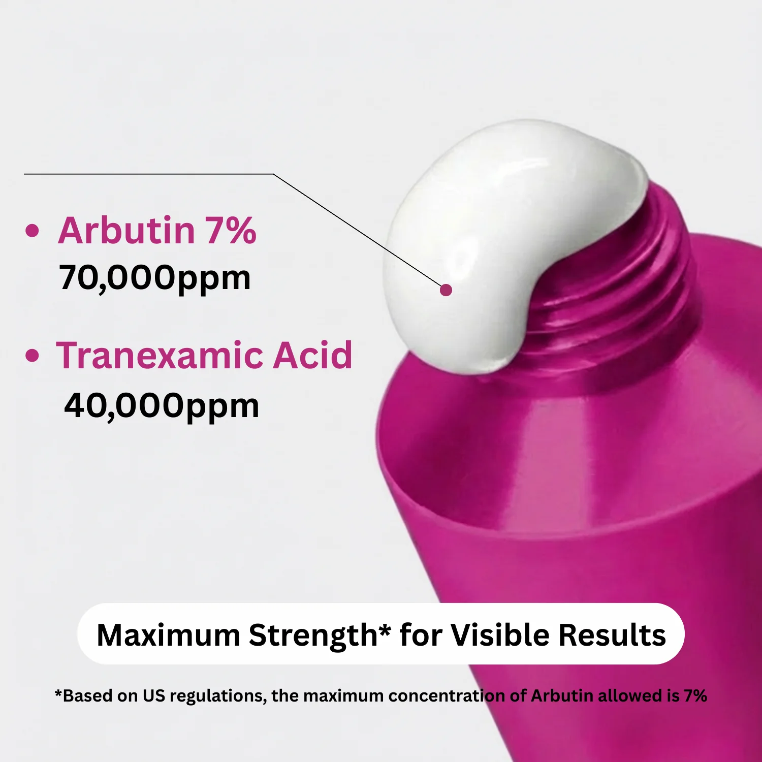 Arbutin 7% + Tranexamic Acid 4% Cream - Image 5
