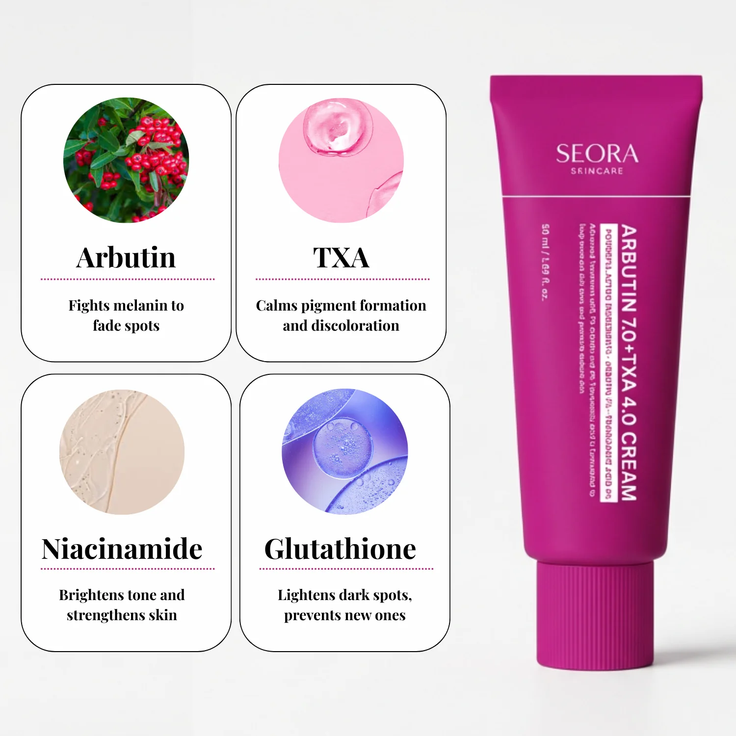 Arbutin 7% + Tranexamic Acid 4% Cream - Image 6